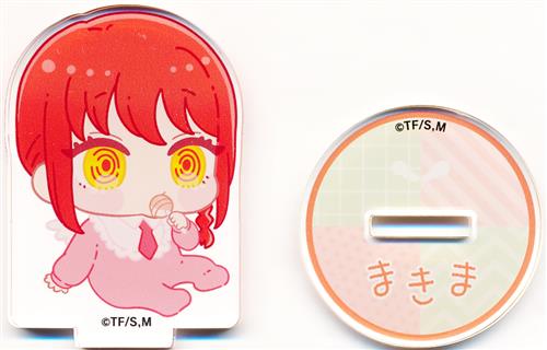 チェンソーマン ばぶきゃら アクリルスタンド マキマ チェンソーマンバブキャラ