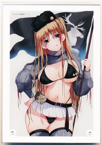 シベリア寒気団長 illustration by 魔太郎 アクリルキャラクタープレート 【あみあみ特典】