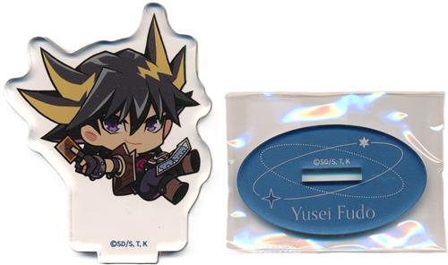 遊戯王5D's×COLLABO CAFE HONPO BLANC ちびキャラアクリルスタンド B 不動遊星