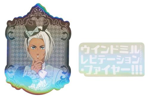 KING OF PRISM -Your Endless Call- み～んなきらめけ!プリズム☆ツアーズ×アニメイトカフェ トレーディングきらめきステッカーセット グループA 黒川冷