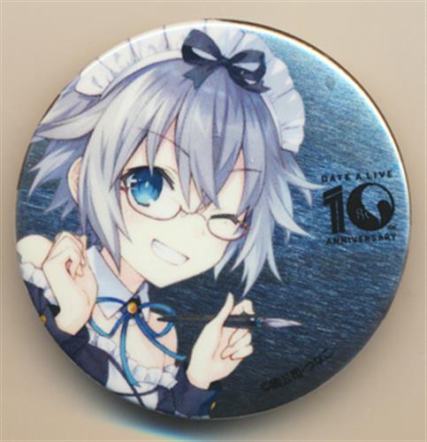 デート・ア・ライブ 10th FAIR メタリック缶バッジ 本条二亜 デート・ア・ライブ 10th FAIR メタリック缶バッジ 本条二亜