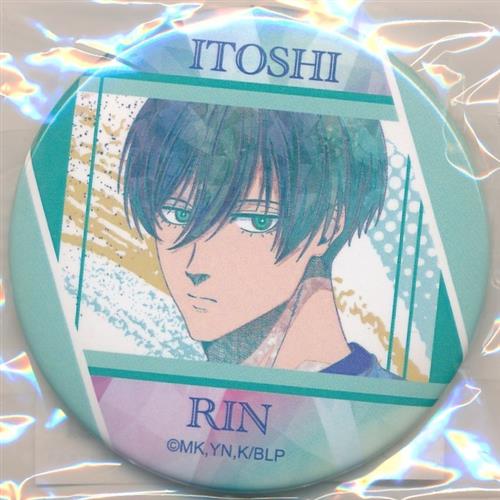 ブルーロック Jewel Flash 缶バッジ 糸師凛