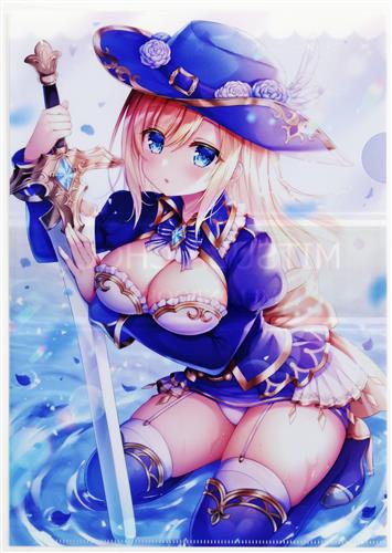 三つ葉ちょこ クリアファイル A