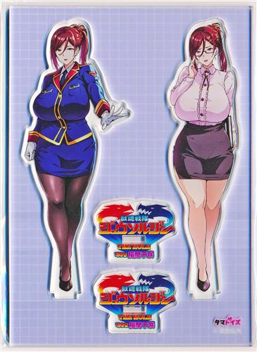 獣魂戦隊ジュウソルジャー 桜間千咲 アクリルスタンド セット 武田弘光 アクリルスタンド 2種セット 桜間千咲 獣魂戦隊ジュウ