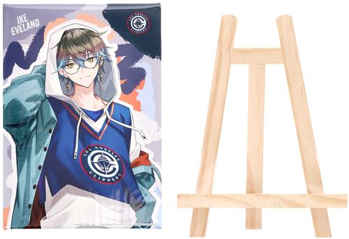 にじさんじ/NIJISANJI EN×NBA×楽天コレクション 第2弾 【Western】 S-16賞 キャラファインキャンバスボード アイク・イーヴランド LA Clippers