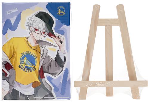 にじさんじ/NIJISANJI EN×NBA×楽天コレクション 第2弾 【Western】 S-18賞 キャラファインキャンバスボード 葛葉 Golden State Warriors