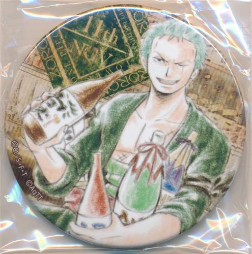 ONE PIECE バースデイ缶バッジ 2019 ロロノア・ソロ 【麦わらストア 東京ワンピースタワー店限定】
