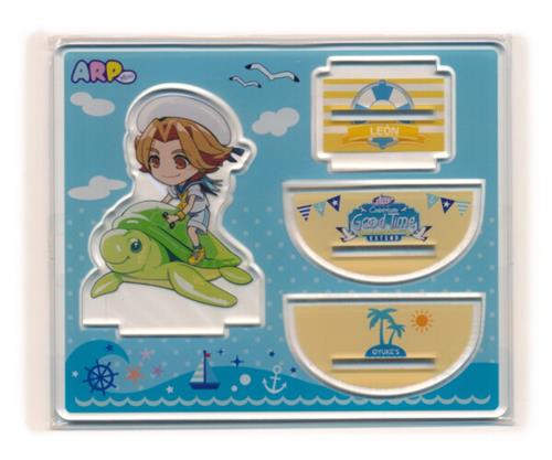 ARP(AR performers) Backstage Pass 後夜祭 Celebrate Good Time -EXTEND- FC限定 mini Swingアクリルスタンド 海のお友達ver. レオン