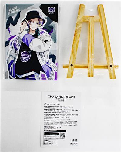 にじさんじ/NIJISANJI EN×NBA×楽天コレクション 第2弾 【Western】 S-19賞 キャラファインキャンバスボード クロード クローマーク Sacramento Kings