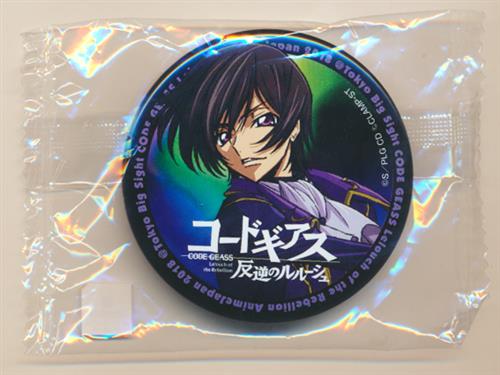 【未開封】コードギアス 反逆のルルーシュ II 叛道 AJガチャ 缶バッジ ルルーシュ・ランペルージ 【AnimeJapan 2018】