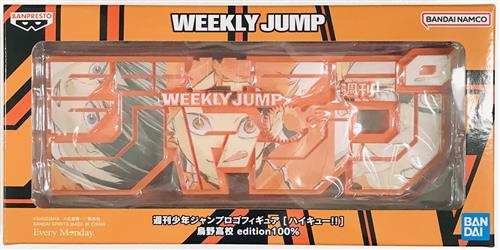 ハイキュー!! 週刊少年ジャンプ ロゴフィギュア 烏野高校 edition100%【定期購読者限定 応募者全員サービス】 【フィギュア】[集英社]