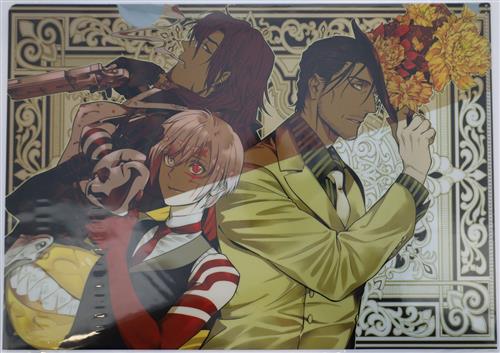 D.Gray-man クリアファイル クロス・マリアン&アレン・ウォーカー&千年伯爵