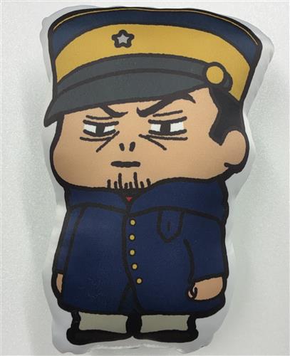 ゴールデンカムイ×SWIMMER POP UP SHOP ダイカットクッション 月島軍曹