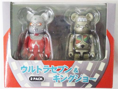 ベアブリック☆ウルトラセブン&キングジョー ベアブリックbe@rbrickウルトラセブンキングジョー
