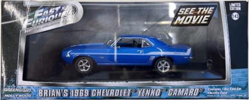 ワイルド・スピードX2 1/43 1969 Chevy Camaro 【フィギュア】[GREENLIGHT]