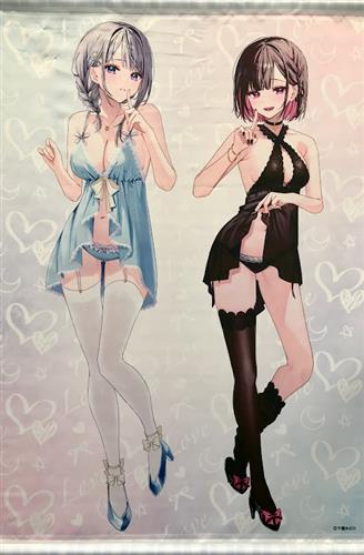 千種みのり　志乃と恋　ドンキホーテコラボ　ベビードールタペストリー　まとめ売り 志乃と恋 千種みのり×ドン・キホーテ 描き下ろしB2タペストリー ベビー
