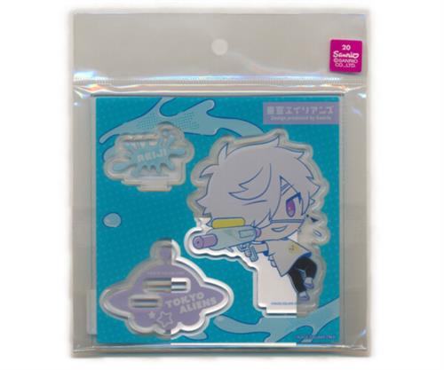 東京エイリアンズ Design produced by Sanrio アクリルスタンドプレート 03 雨宮零士 (ミニキャライラスト)