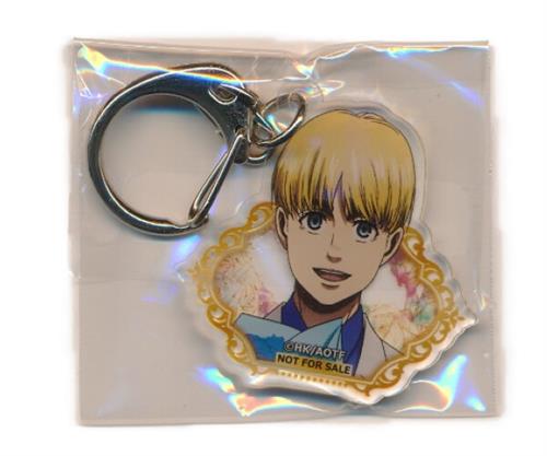 進撃の巨人 The Final Season×カラオケの鉄人 -The Best Collection 2020-2024- アクリルストローチャーム White Formal アルミン・アルレルト