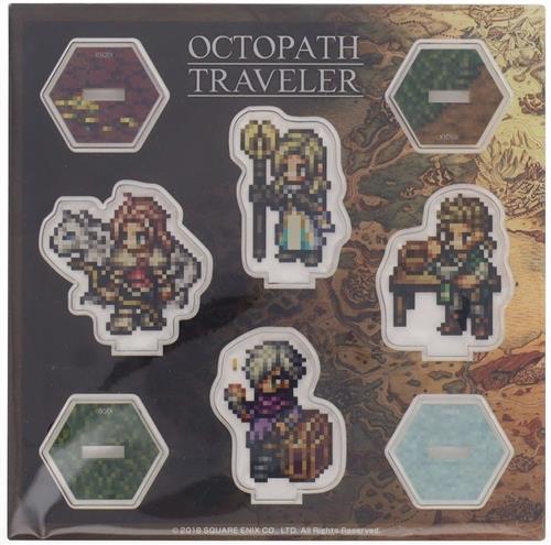 OCTOPATH TRAVELER×SQUARE ENIX CAFE アクリルスタンド A