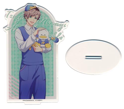 A3!×Sanrio characters アクリルスタンド 37 皆木綴×あひるのペックル(等身イラスト)