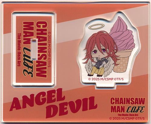 劇場版 チェンソーマン レゼ篇 チェンソーマンカフェ in BOX cafe&space ミニキャラアクリルスタンド 天使の悪魔