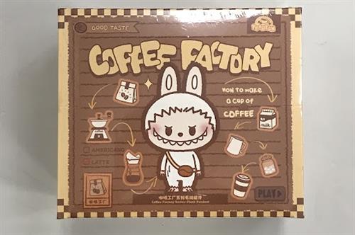 【未開封】Pop Mart Pop Bean Coffee Factory シリーズ ぬいぐるみ ペンダント 1BOX