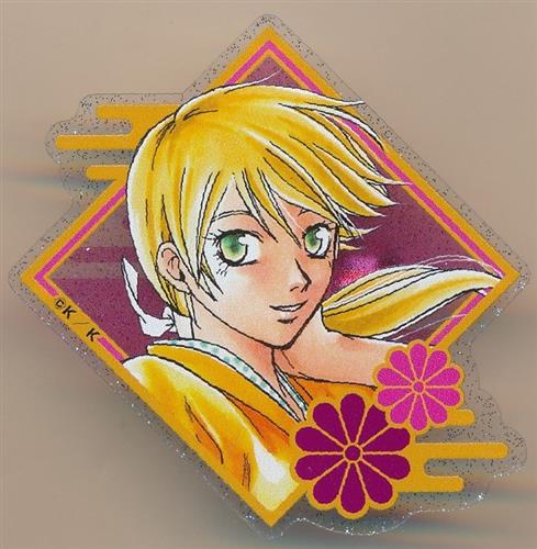 SAMURAI DEEPER KYO ラメアクリルバッジコレクション 椎名ゆや