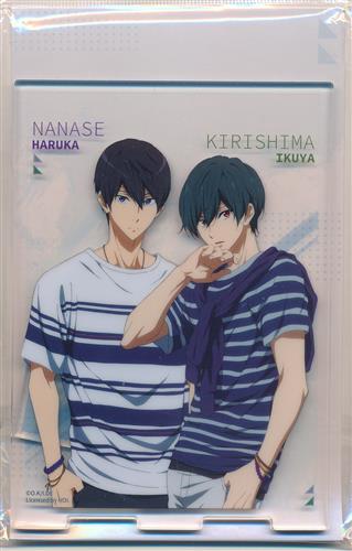 Free!-Dive to the Future- 中国限定 ペアアクリルスタンド 七瀬遙&桐嶋郁弥