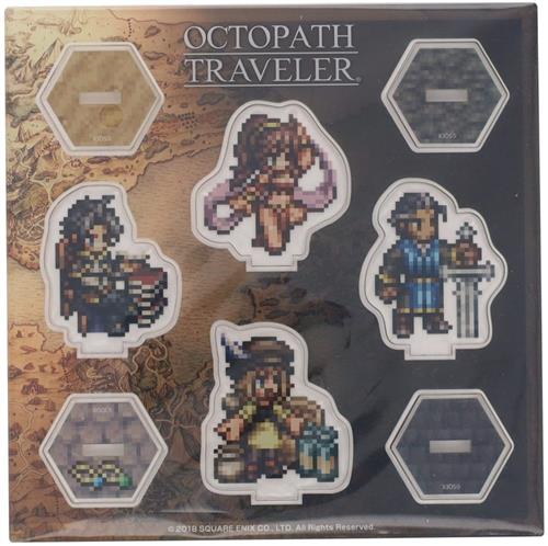 OCTOPATH TRAVELER×SQUARE ENIX CAFE アクリルスタンド B