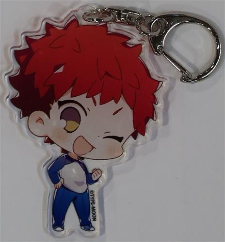 Fate/stay night TYPE-MOON展 Fate/stay night -15年の軌跡- 描き下ろしミニキャラ アクリルキーホルダー vol.1 衛宮士郎