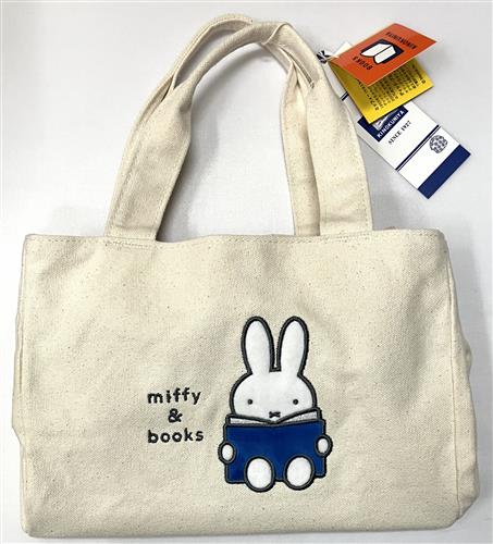 ミッフィー×紀伊國屋書店 miffy&books ミッフィー70周年記念 サイドボタンミニトート
