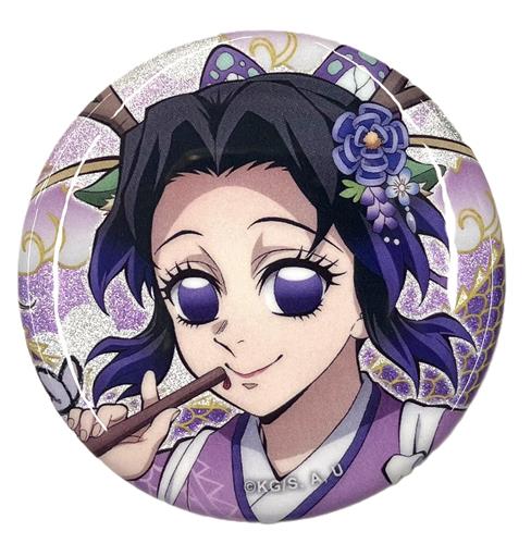 鬼滅の刃 アニメ伍周年記念祭~後夜祭~ in ufotable Cafe×マチ★アソビCAFE×ufotable DINING 辰年ランダム缶バッジ 胡蝶しのぶ(アップ)