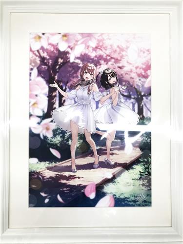 ★【未使用】カントク 直筆サイン入りA3複製原画 桜道 カントク 直筆サイン入りA3複製原画 桜道 ｶﾝﾄｸｼﾞｷﾋﾂｻｲﾝｲﾘA3ﾌｸ