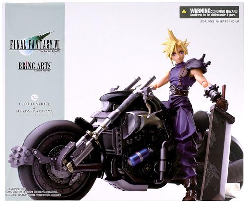 【未開封】BRING ARTS ファイナルファンタジー VII クラウド・ストライフ&ハーディ=デイトナ 【フィギュア】[スクウェア・エニックス]