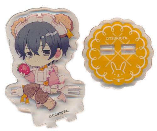 ツキノ芸能プロダクション×DECOTTO by animate cafe TSUKINO WONDER WAFFLE WAGON トレーディングミニアクリルスタンド WONDER WAFFLE WAGON ver. ツキウタ。 卯月新