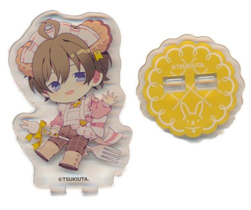 ツキノ芸能プロダクション×DECOTTO by animate cafe TSUKINO WONDER WAFFLE WAGON トレーディングミニアクリルスタンド WONDER WAFFLE WAGON ver. ツキウタ。 長月夜