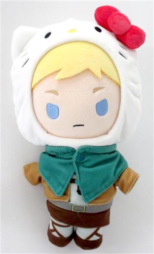 進撃の巨人×サンリオキャラクターズ むにゅぐるみS エルヴィン・スミス
