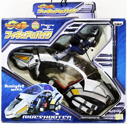 【未開封】仮面ライダー龍騎 フィギュア&バイク 仮面ライダーナイトwithライドシューター