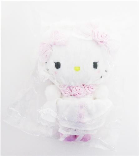サンリオ ホワイトフリルデザインシリーズ マスコットホルダー ハローキティ