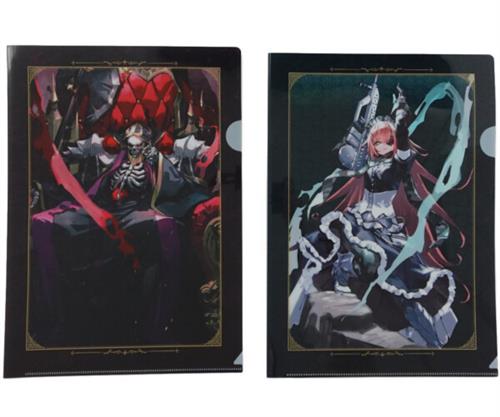 劇場版 オーバーロード 聖王国編 A4クリアファイルセット Illustration:so-bin アインズ&シズ(A)