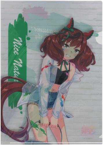 ウマ娘 プリティーダービー NAMCO Promotion SECOND A4クリアファイル ナイスネイチャ(ペインタースタイル)
