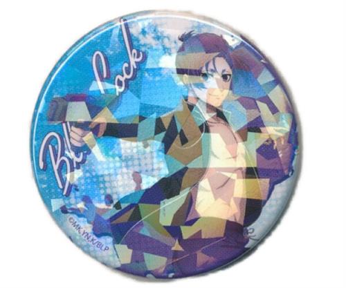 ブルーロック eeo POP UP STORE ホログラム缶バッジ(57mm) 02.水着ver. 描き下ろしイラスト 御影玲王