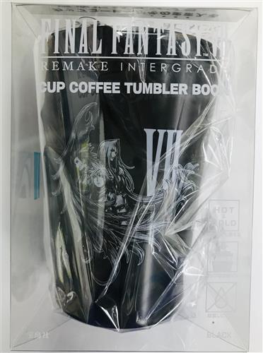 FINAL FANTASY Ⅶ REMAKE INTERGRADE CUP COFFEE TUMBLER BOOK BLACK