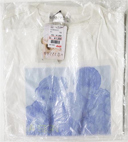 ゆびさきと恋々×Avail ステッカー付Tシャツ 伊柳心&波岐逸臣 (レディースM-Lサイズ)