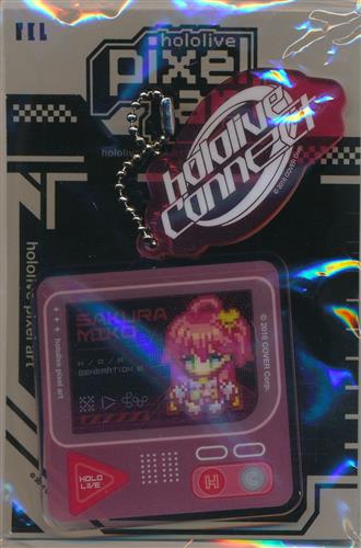 【未開封】ホロライブ hololive Connect POP UP SHOP in TOWER RECORDS hololive pixel art アクリルキーホルダー さくらみこ