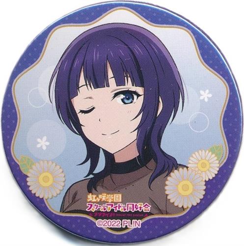 ラブライブ!虹ヶ咲学園スクールアイドル同好会 にじたび! TOKIMEKI FAN MEETING TOUR 缶バッジ vol.5 朝香果林 B