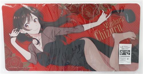 【新品未開封】彼女お借りします 水原千鶴 パーティードレス 特典 ラバーマット 未開封】彼女、お借りします 特典用ラバーマット 水原千鶴