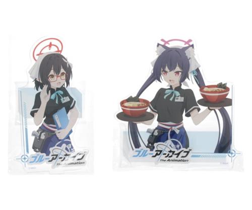 ブルーアーカイブ The Animation アクリルスタンド2個 奥空アヤネ&黒見セリカ 【ゲーマーズ BD全巻購入特典】
