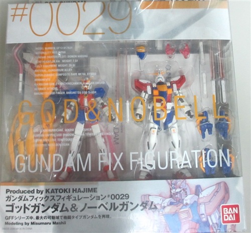 【未開封】GUNDAM FIX FIGURATION #0029 機動武闘伝Gガンダム ゴッドガンダム&ノーベルガンダム 【フィギュア】[バンダイ]