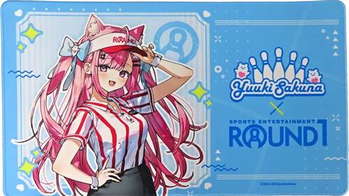 【未開封】結城さくな×ROUND1 ゲームマット 制服